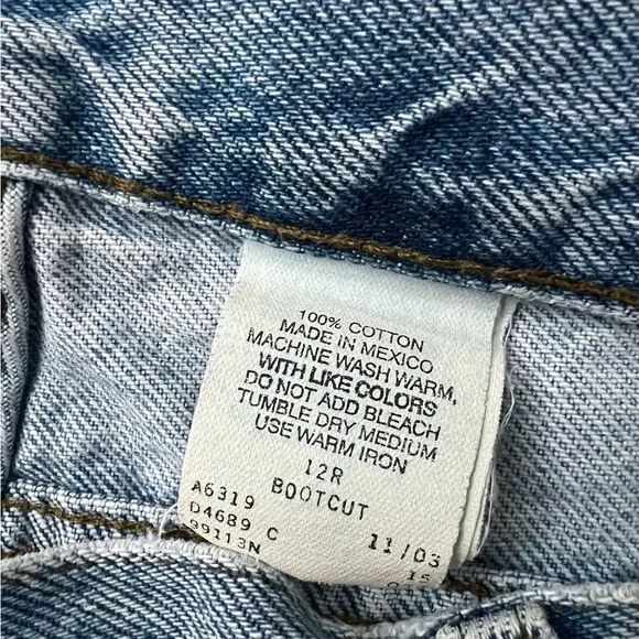 Harley-Davidson Boot Cut Jeans with Custom American Flag Pocket - One of a Kind - Picture 8 of 10